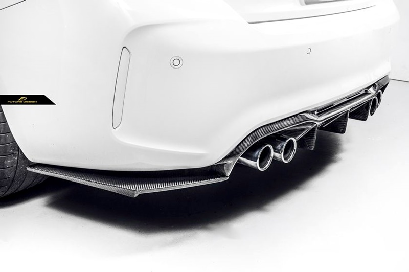 F87 M2 - MTC style Carbon Rear Diffuser 04